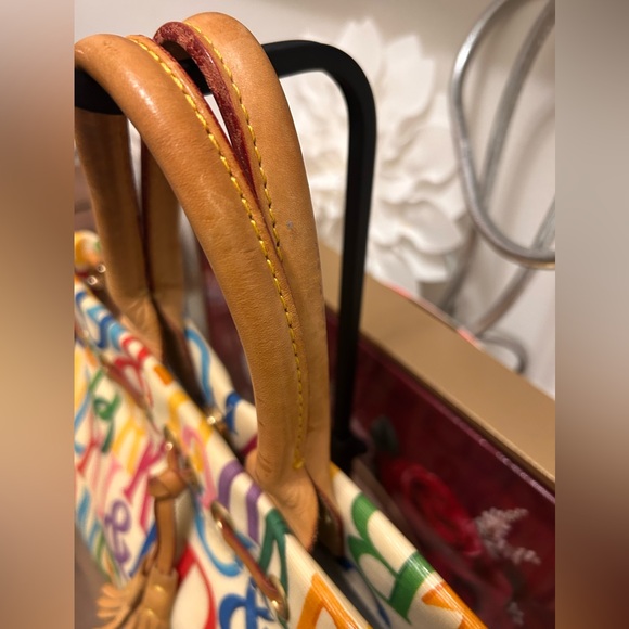 Dooney & Bourke Multicolor Letter Tote - Picture 6 of 11